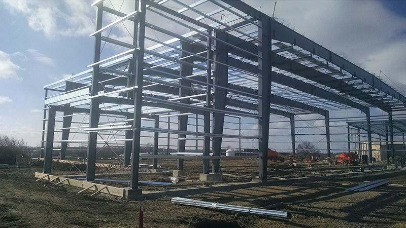 Frame reinforcement in Butler, Kansas
