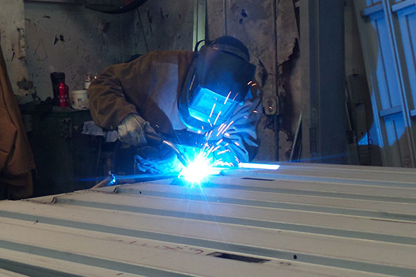 Frame welding in Garfield, Montana
