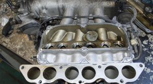 Intake manifold gasket replacement in Cherokee, Carolina Utara