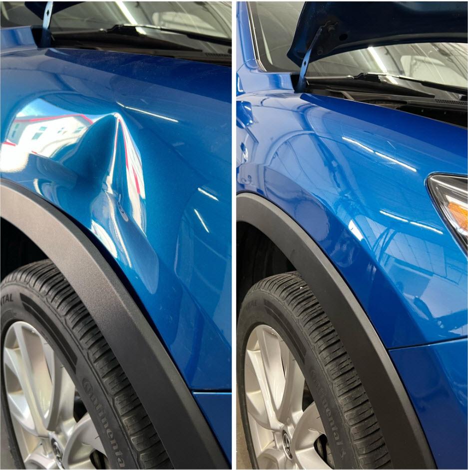 Dent repair in Bradley, Tennessee
