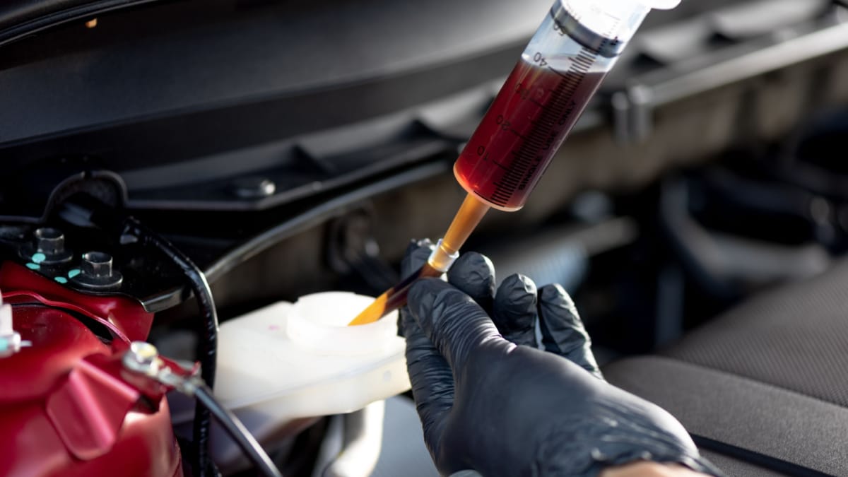 Brake fluid flush in Madison, New Hampshire
