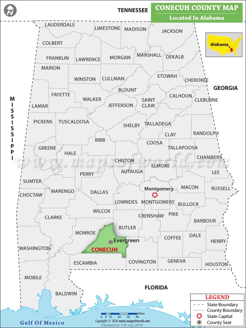 Battery replacement in Conecuh, Alabama
