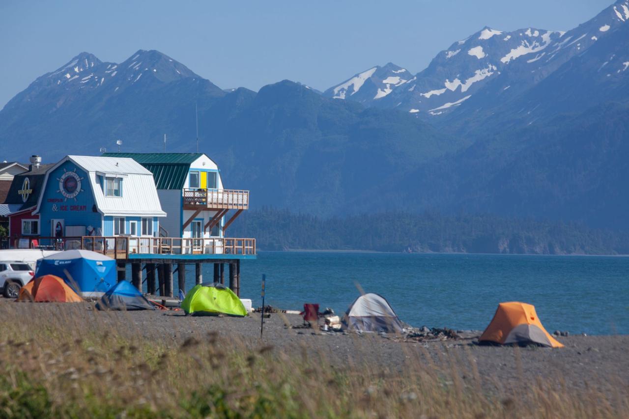 Paint touch-up in Kenai Peninsula, Alaska
