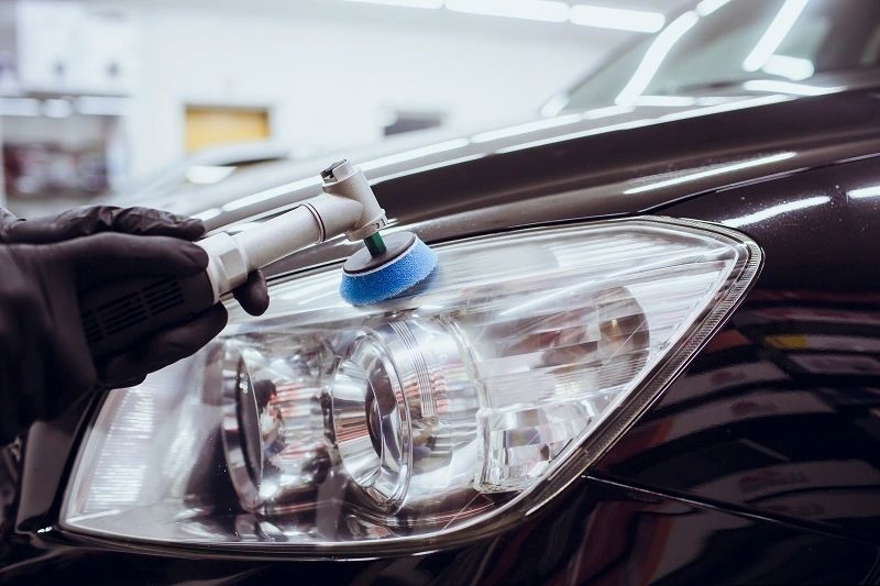 Headlight restoration in Montezuma, Colorado
